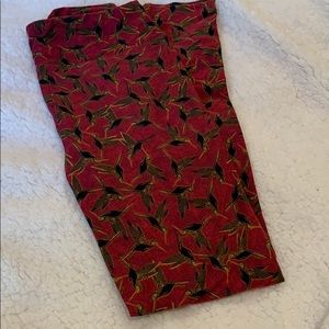 LuLaRoe leggings-Hummingbirds!